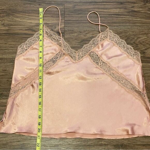 Victoria’s Secret Lightweight Camisole Top Dusty Rose Pink Adjustable Strap XL - Picture 11 of 16